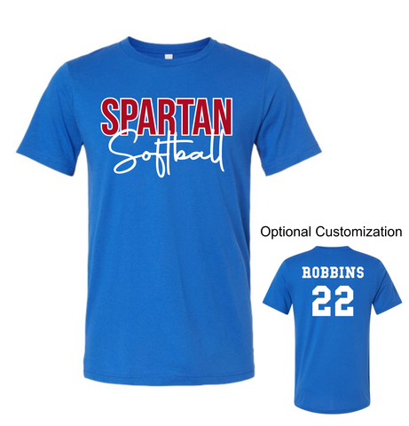 FLASH SALE Spartan Softball Script