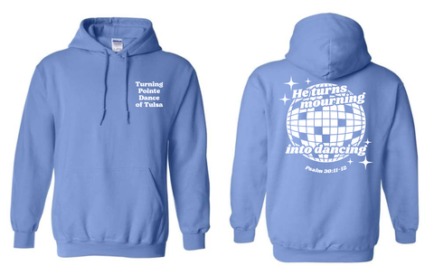 Turning Pointe Disco Ball Hoodie