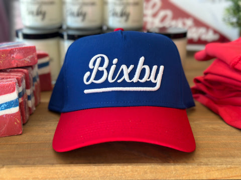 Bixby FHG Snapback Cap ROYAL/RED