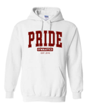 Pride Block White Hoodies