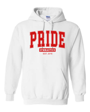 Pride Block White Hoodies