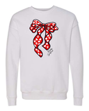 FLASH SALE Spartan Bow & Hearts Crews