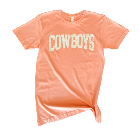 Distressed Cowboys Tee